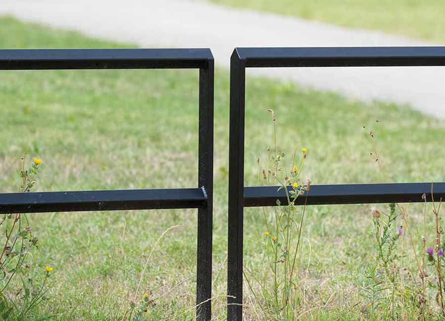 Barrière NEVADA conçu et fabriqué par Aréa mobilier urbain