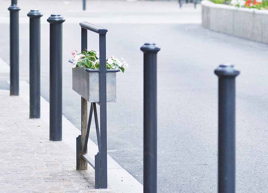 Barrière TOULOUSE conçu et fabriqué par Aréa mobilier urbain