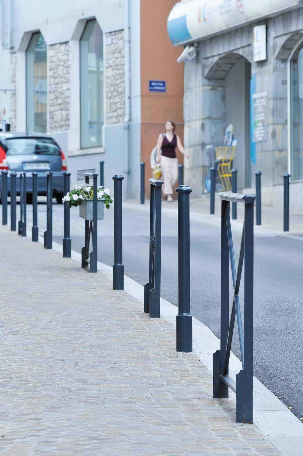 Barrière TOULOUSE conçu et fabriqué par Aréa mobilier urbain