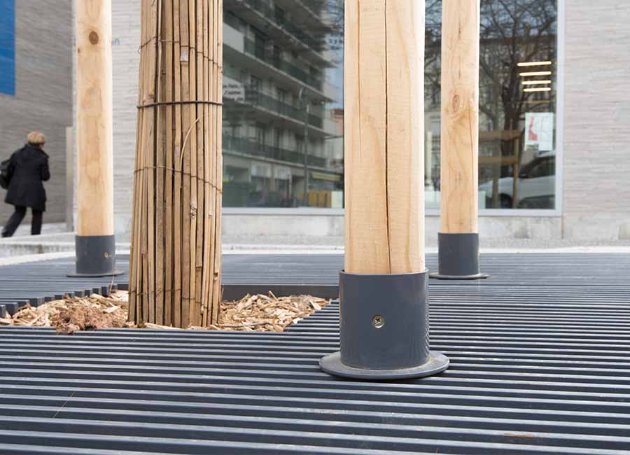 Accessoires SABOTS DE TUTERAGE conçu et fabriqué par Aréa mobilier urbain