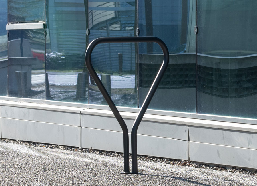 Appui vélos ZENITH conçu et fabriqué par Aréa mobilier urbain